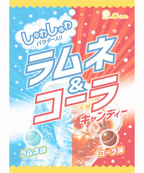 ラムネ＆コーラキャンディー